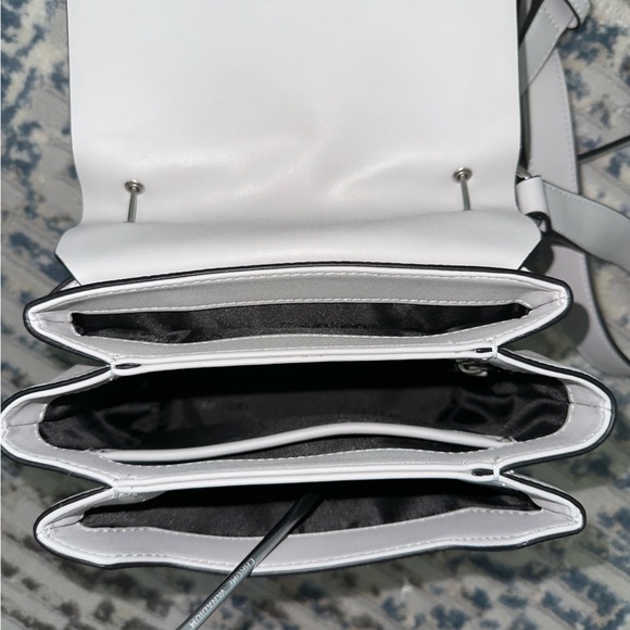 Calvin Klein Clover Triple Compartment Crossbody Bag | Dove Grey - Picture 10 of 11